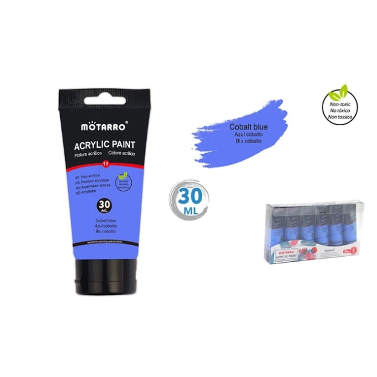 GENERICO - Pintura Acrílica Violeta Claro 30Ml
