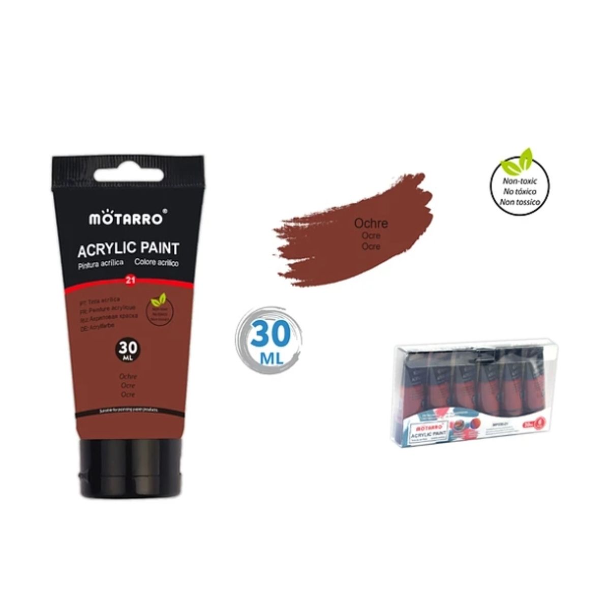 GENERICO - Pintura Acrílica Café Claro 30Ml