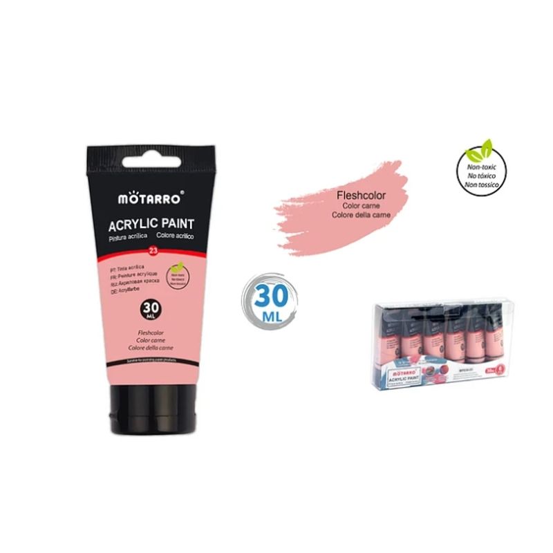 GENERICO - Pintura Acrílica Rosado 30Ml