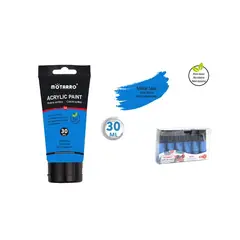GENERICO - Pintura Acrilica Azul Metalizada 30 ML