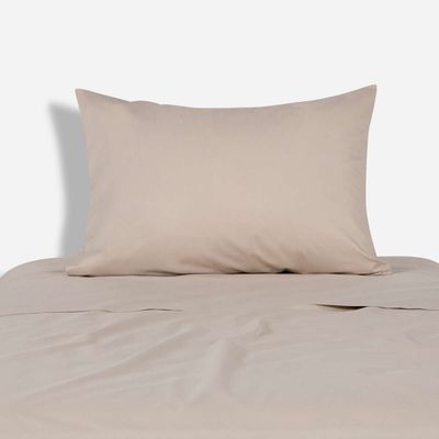 Imagen 2 del producto Sábana 180 Hilos Lisa Arena 1,5 Plazas