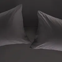 Sábana 180 Hilos Lisa Charcoal King