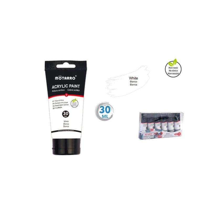 GENERICO - Pinturas Acrílica Blanca 30 ML