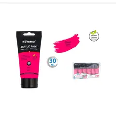 GENERICO - Pintura Acrílica Fucsia 30Ml