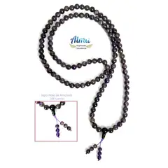 GENERICO - Japa Mala 108 cuentas (collar) con cuarzo Amatista