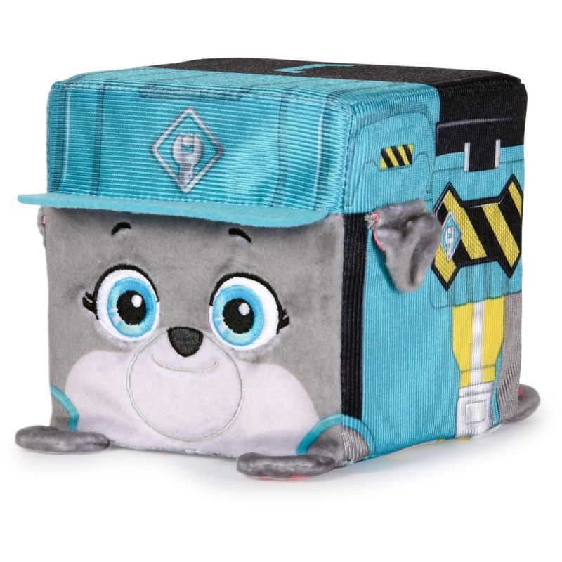 PAW PATROL - Rubble Y Crew Peluche 10 Cm Motor