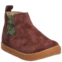 Botín Cuero Niño Piombino Café