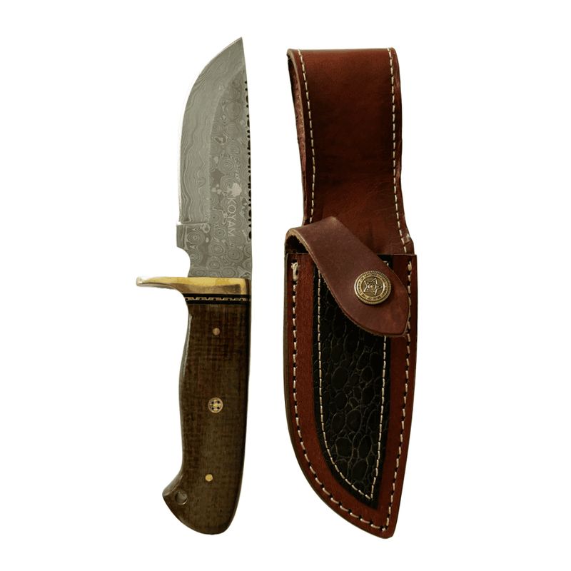 KOYAM - Cuchillo Damasco Original Supervivencia 9in 512 capas