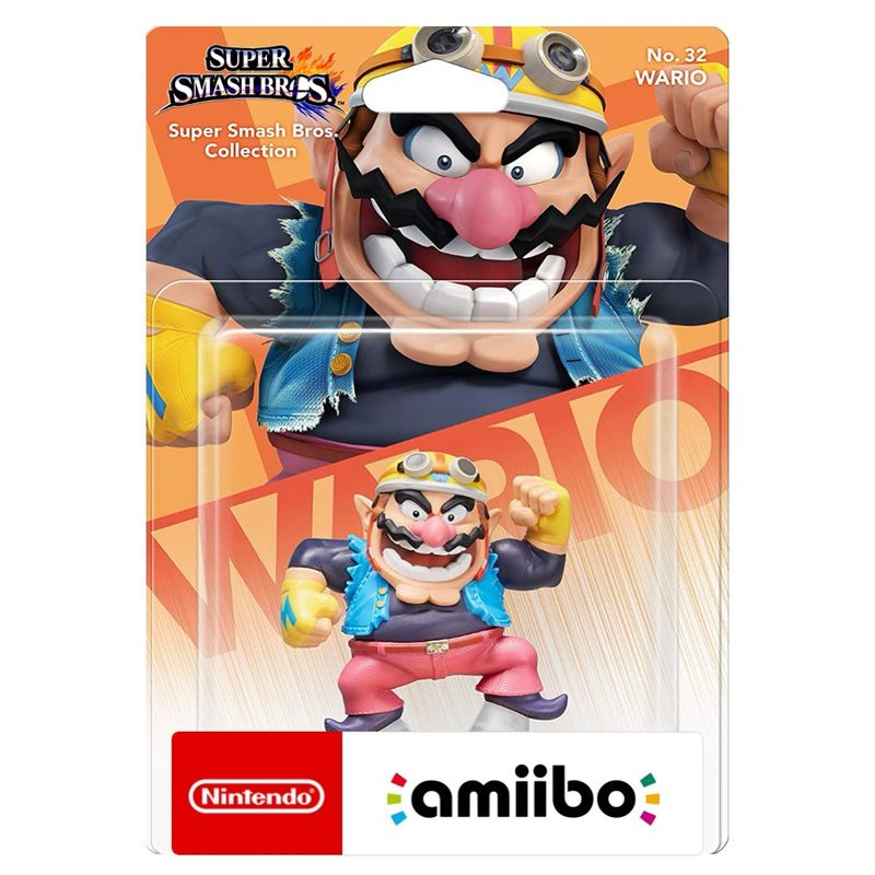 NINTENDO - Amiibo Wario Super Smash Bros