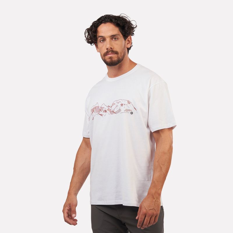 ATAKAMA OUTDOOR - Polera Manga Corta Hombre Cuernos del Paine Atakama Outdoor
