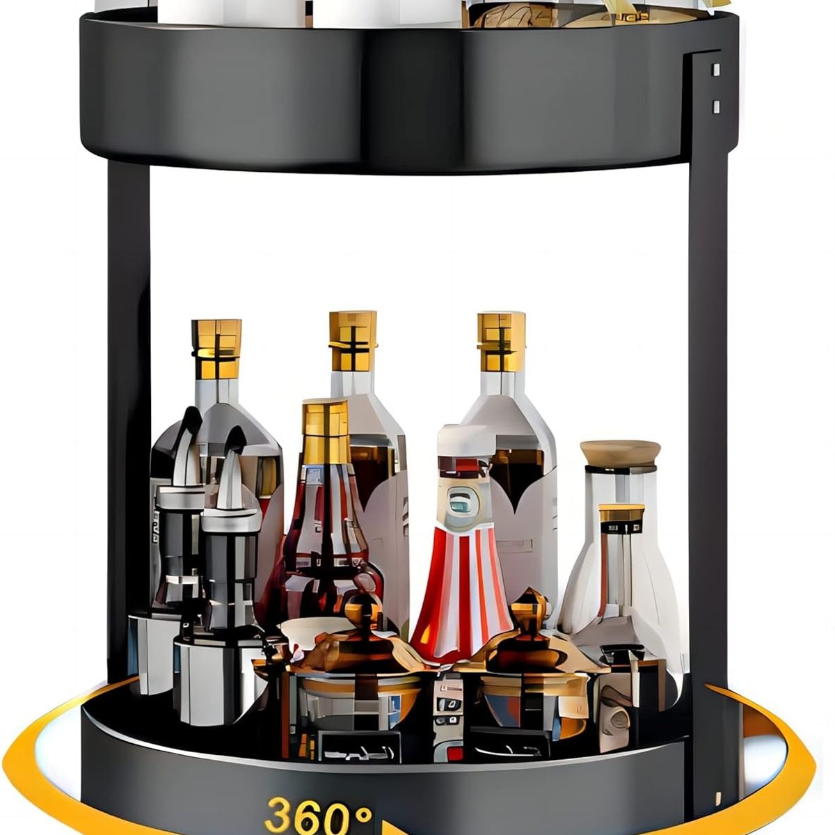 YOMYM - Set De Cocina Almacenamiento Cocina Pporta Especieros Soporte