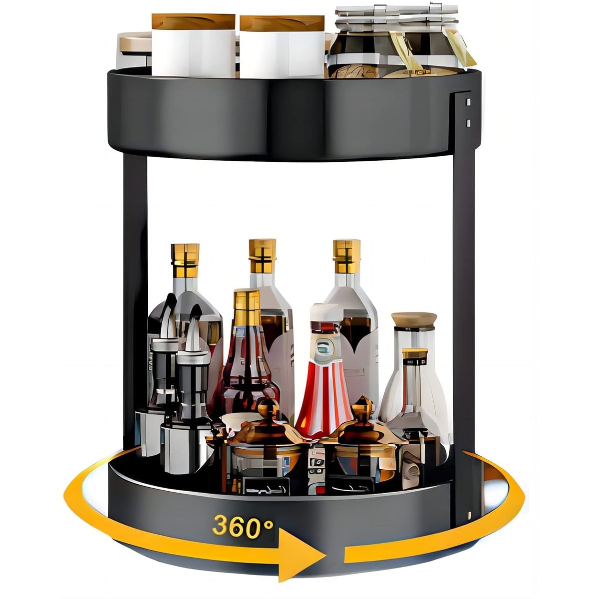 YOMYM - Set De Cocina Almacenamiento Cocina Pporta Especieros Soporte