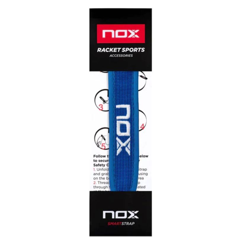 NOX - Cordón Nox Smartstrap Luxury Azul Padel