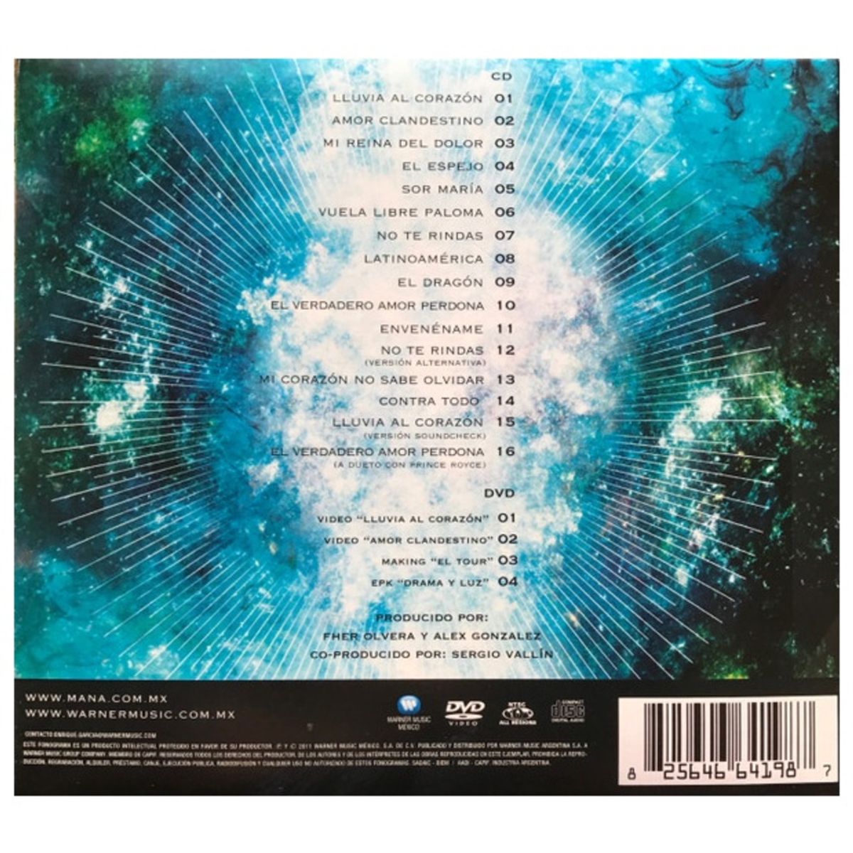 HITWAY MUSIC - MANA - DRAMA Y LUZ (DELUXE) (CD+DVD) - CD HITWAY MUSIC