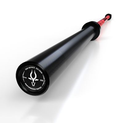 Imagen 2 del producto Barra Olimpica de Competición Red & Black 15 Kg