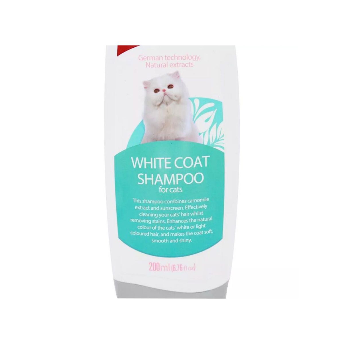 BIOLINE - Shampoo Para Gatos De Pelo Claro White Coat - Bioline 200ml.