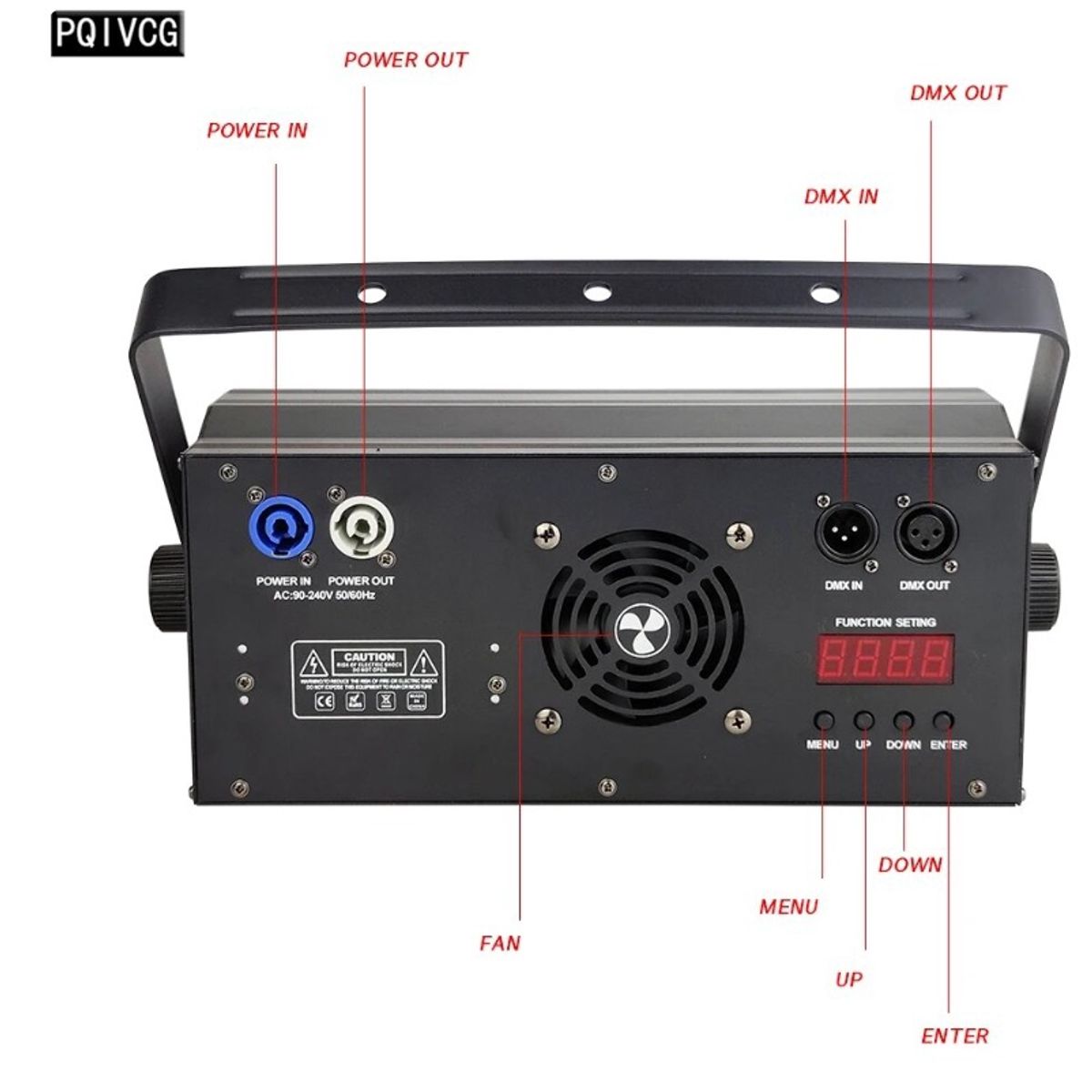 GENERICO - Foco Luz Cob de Escenario Doble Ojo