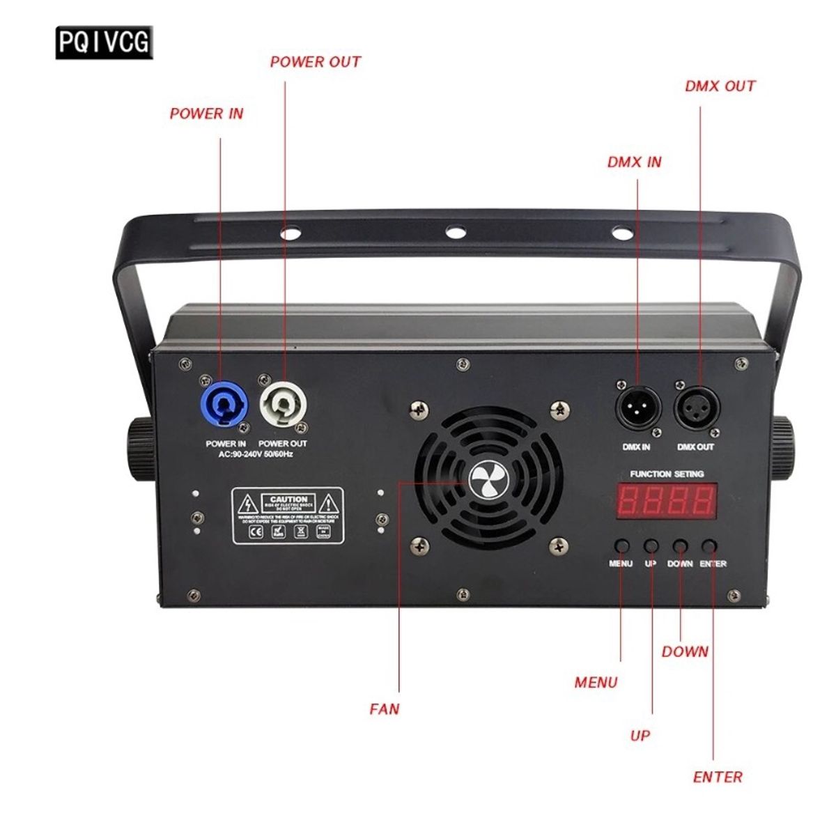 GENERICO - Foco Luz Cob de Escenario Doble Ojo