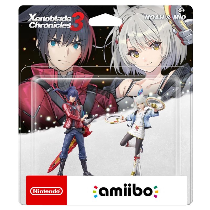NINTENDO - Amiibo Noah Mio Xenoblade Chronicles 3