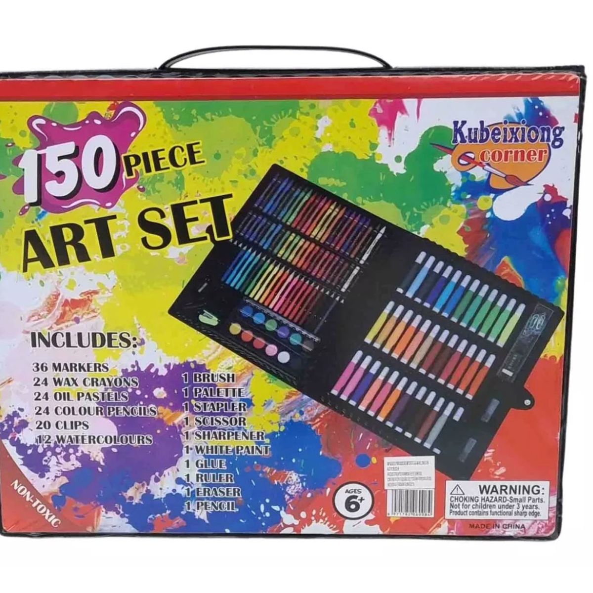 GENERICO - Set De Arte Maleta 150 Piezas Lápices Para Colorear