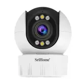 SRICAM - Cámara IP con Visión Nocturna WIFI 5G 4MP 5X ZOOMSrihome SH046