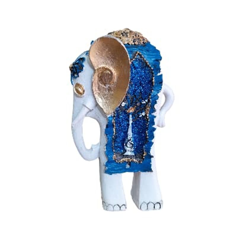 DECO ARTESANOS - Elefante Nórdico Blanco