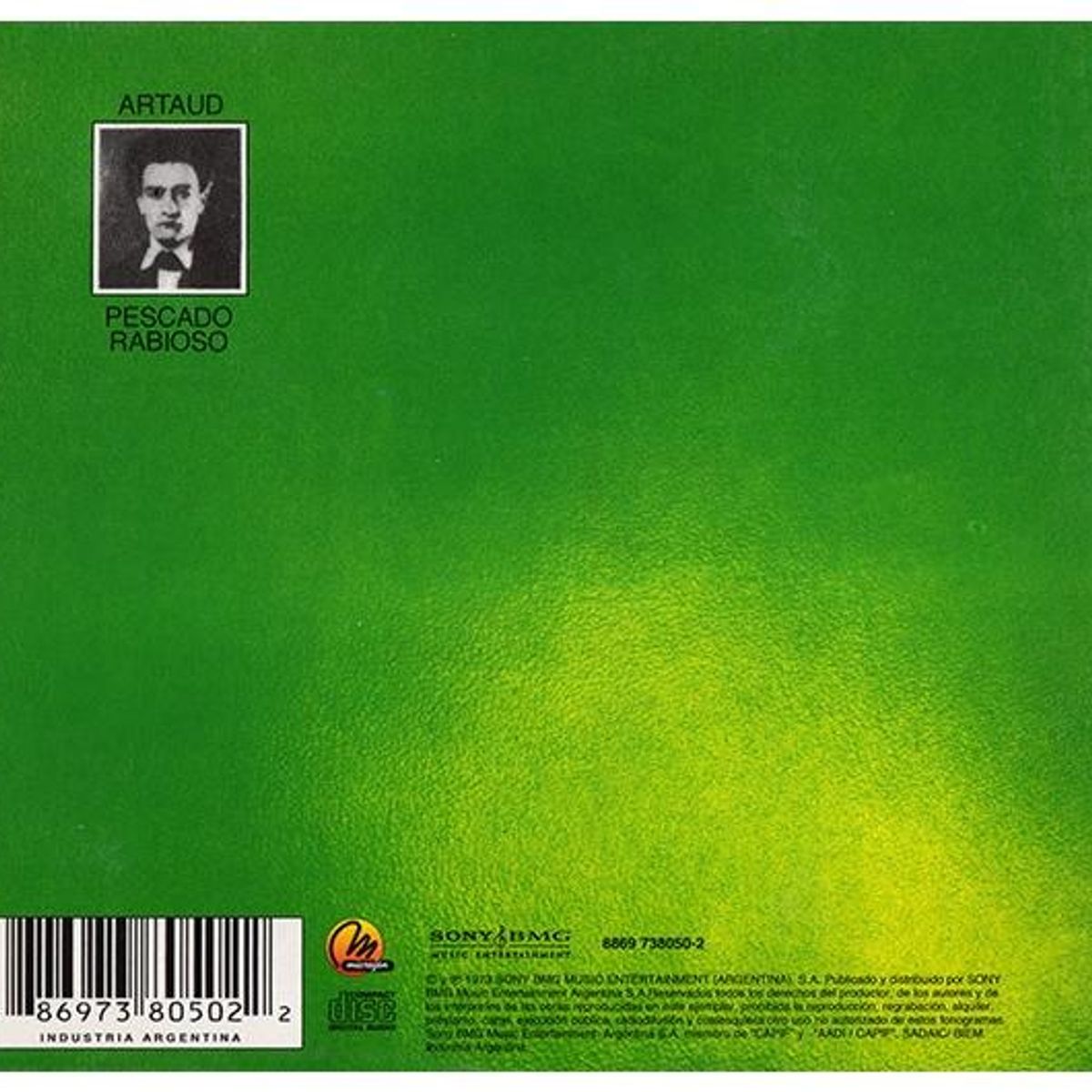 HITWAY MUSIC - PESCADO RABIOSO - ARTAUD (DIGIPACK) - CD HITWAY MUSIC