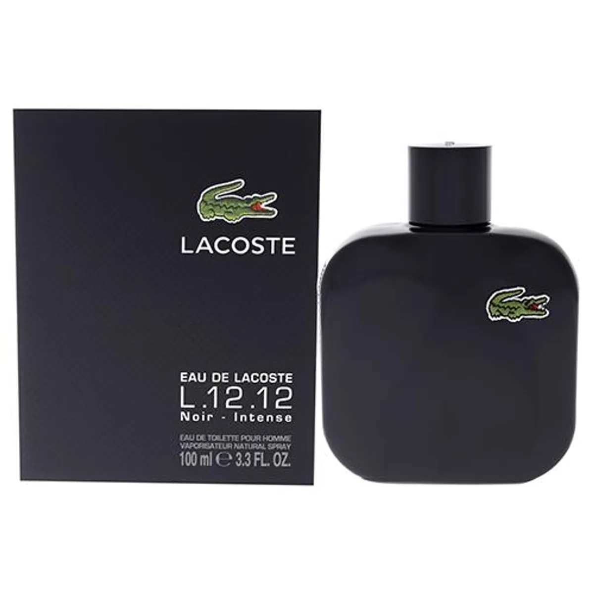 LACOSTE - Lacoste eau de lacoste l1212 noir lacoste men edt 100 ml