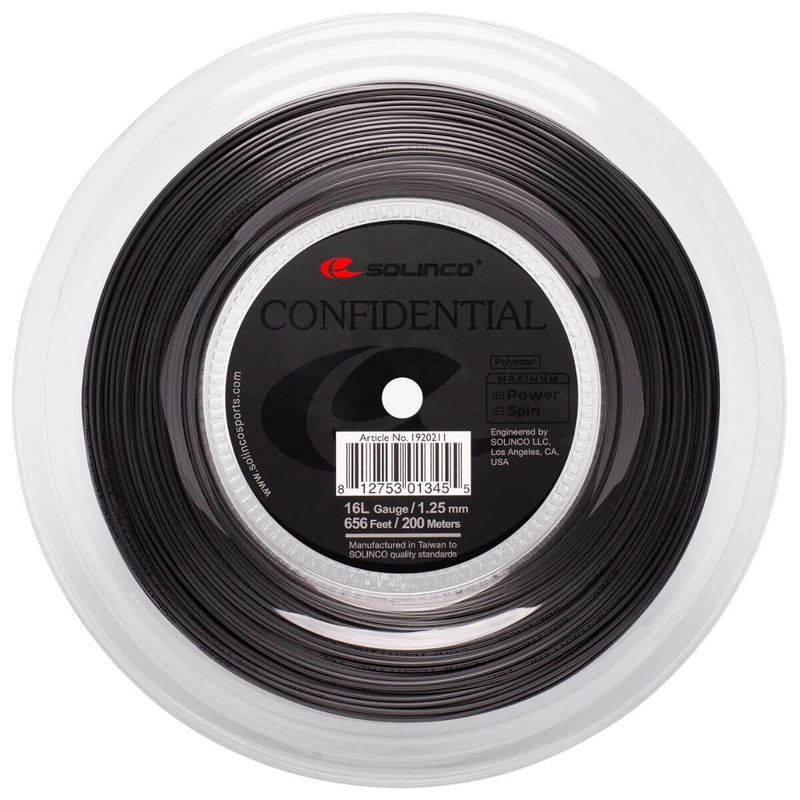 GENERICO - Rollo De Cuerda Solinco Confidential 1.25 - 200m