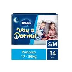 BABYSEC - Voy A Dormir 2 Paq S/m