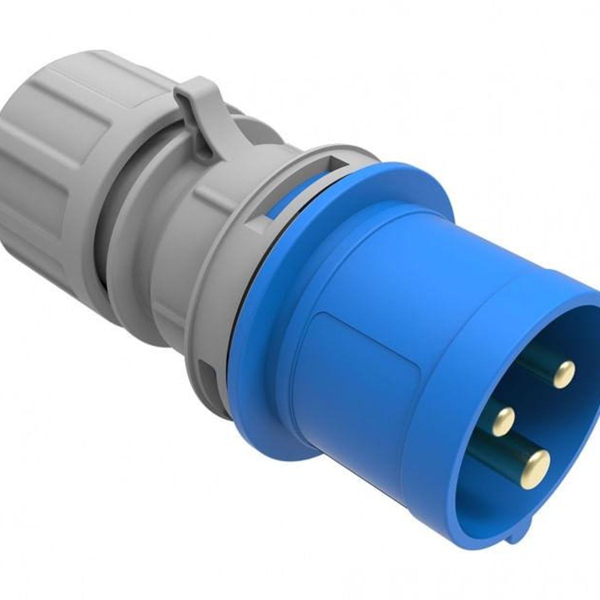 GENERICO - ENCHUFE INDUSTRIAL IP44 LIBRE DE HALÓGENOS MACHO 220V 16A 2P+T BEMIS