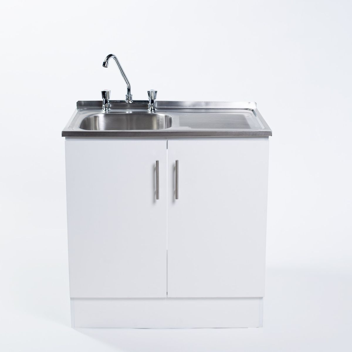 MOBELTEK - Kit Mueble Lavaplatos 80cm Secador Derecho