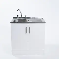 MOBELTEK - Kit Mueble Lavaplatos 80cm Secador Derecho