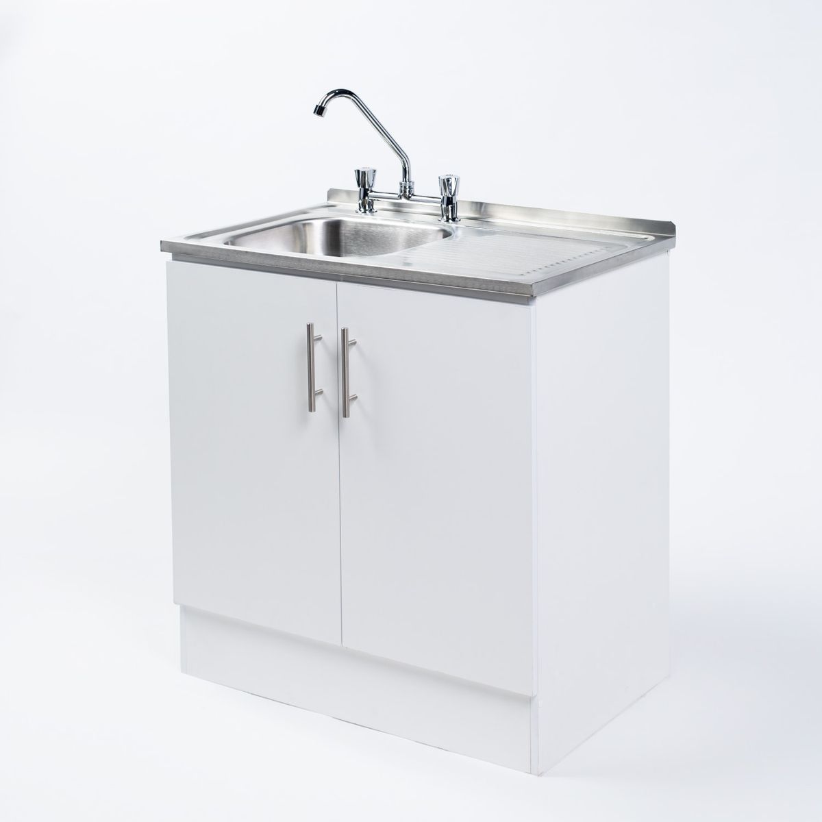 MOBELTEK - Kit Mueble Lavaplatos 80cm Secador Derecho