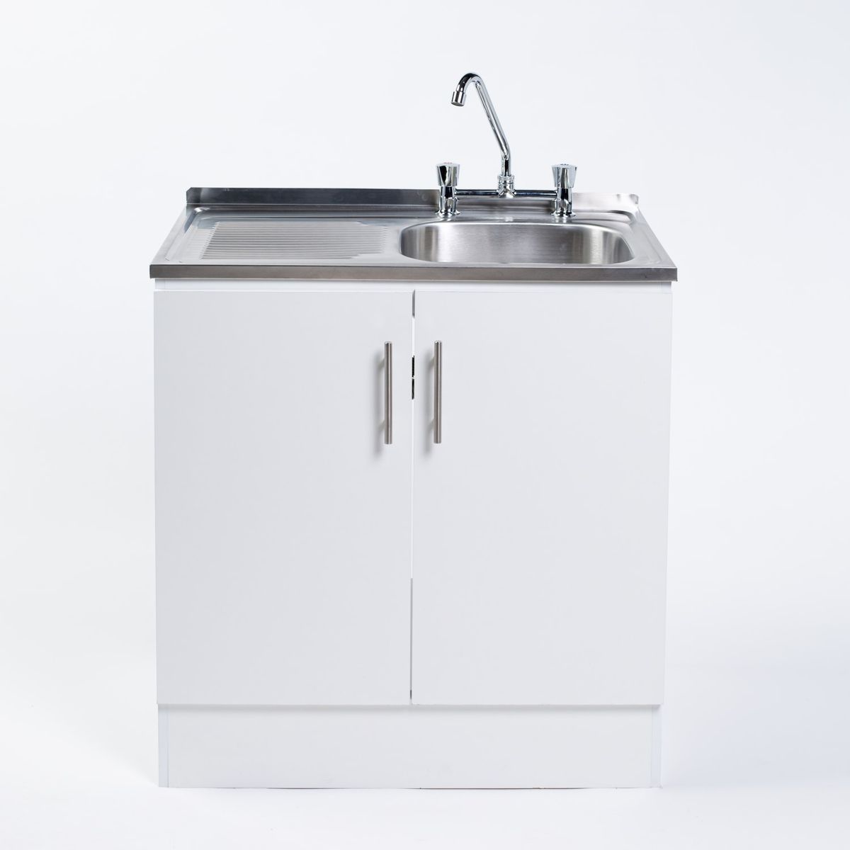 MOBELTEK - Kit Mueble Lavaplatos 80cm Secador Izquierdo