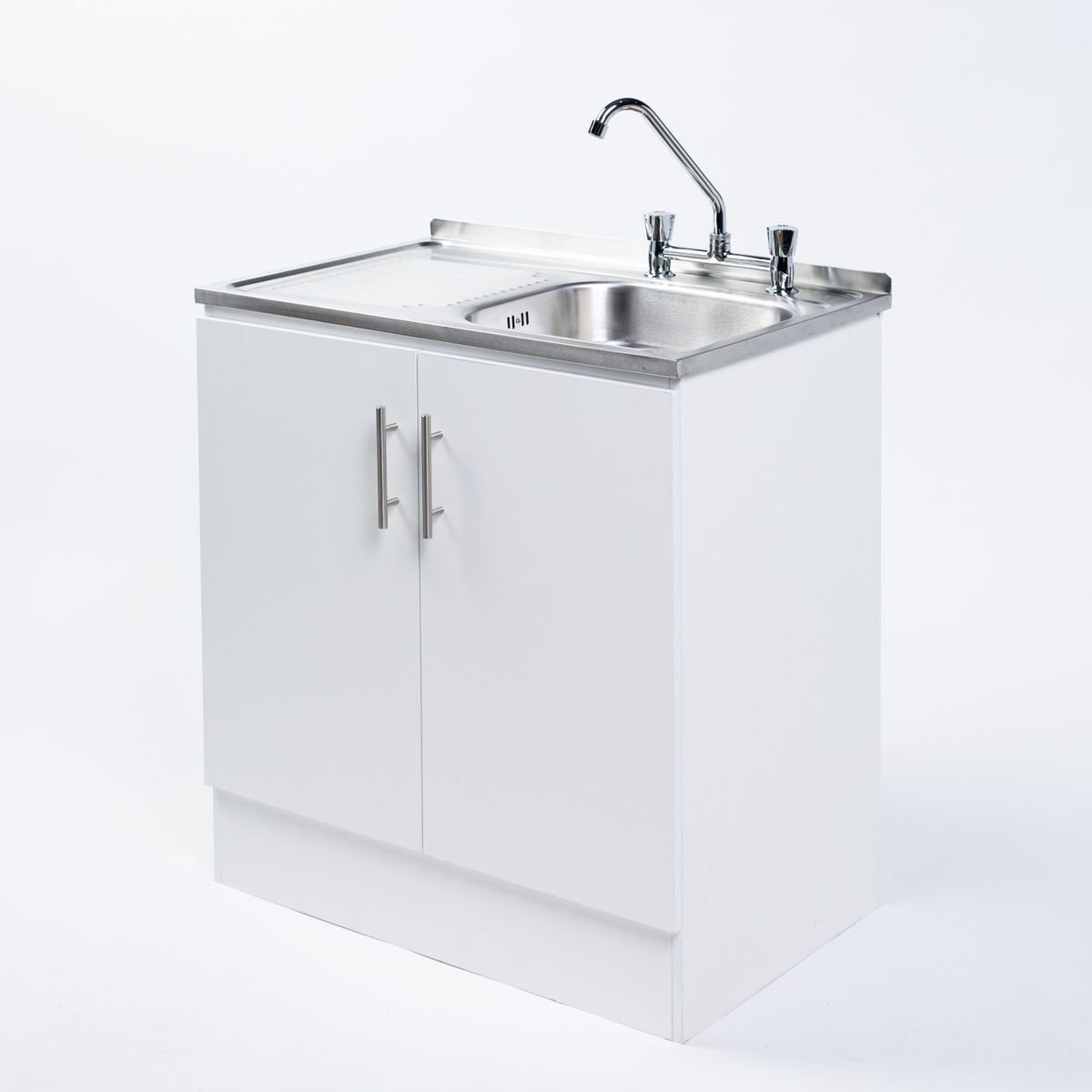 MOBELTEK - Kit Mueble Lavaplatos 80cm Secador Izquierdo