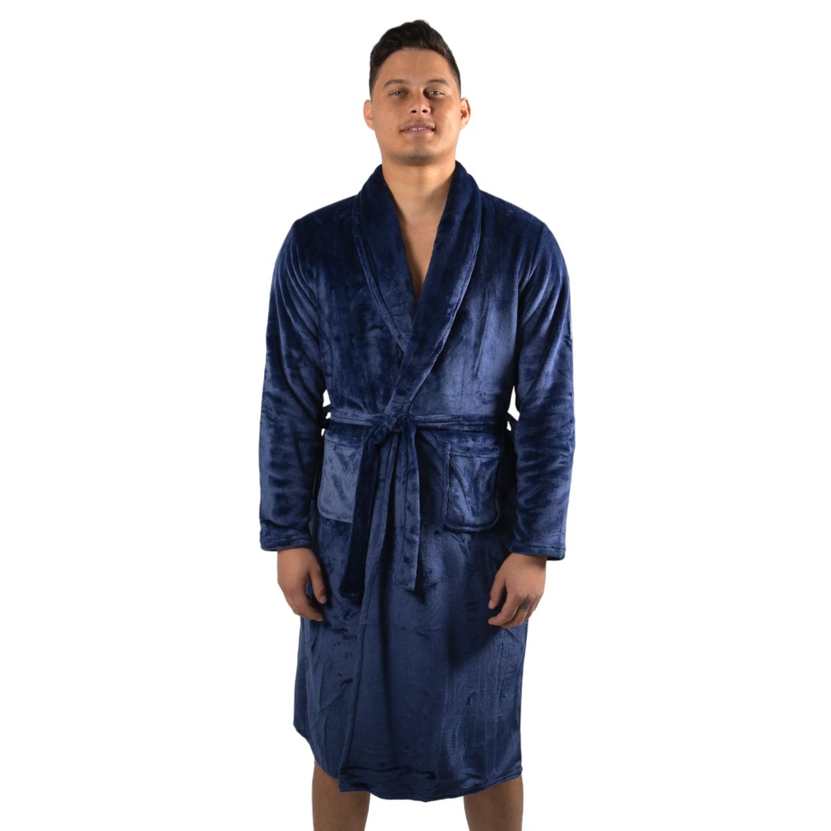 MEDIA LUNA - Bata Hombre de Polar Temporada Otoño Invierno