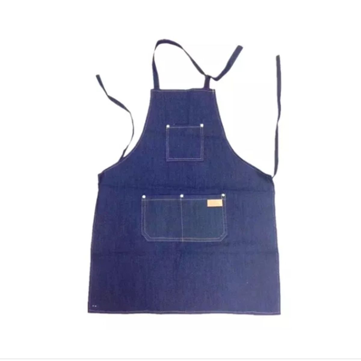GENERICO - Pechera Delantal Barbería O Peluquería Jeans