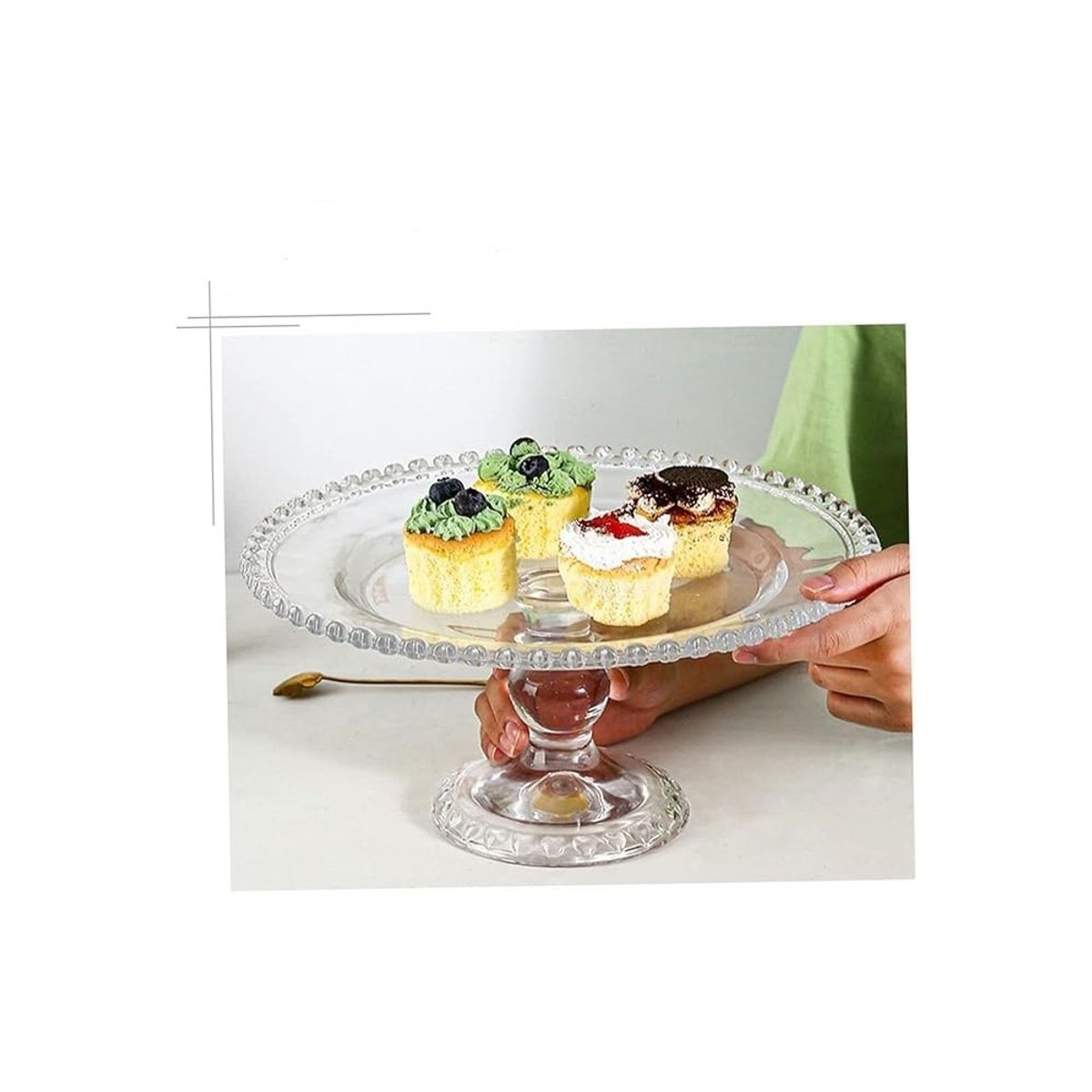 CAP DOR - Plato Tortera Con Pie Redonda II