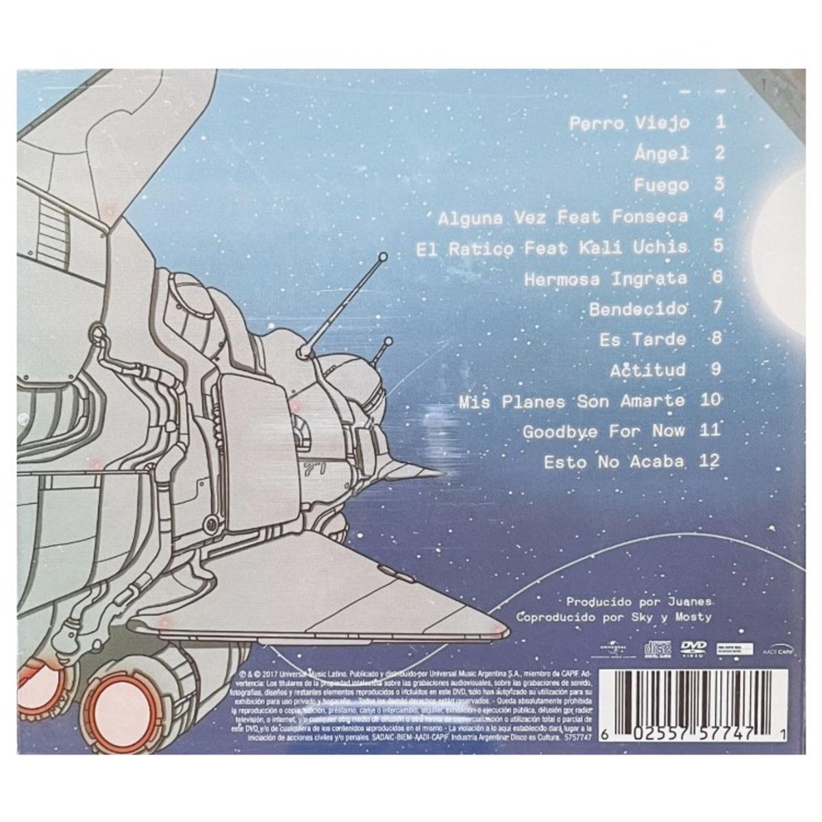 HITWAY MUSIC - JUANES - MIS PLANES SON AMARTE CD+DVD - CD HITWAY MUSIC