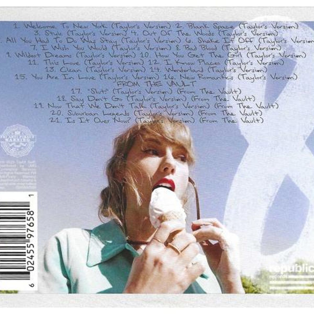 HITWAY MUSIC - TAYLOR SWIFT - 1989 - TAYLOR'S VERSIONS (GREEN) - CD HITWAY