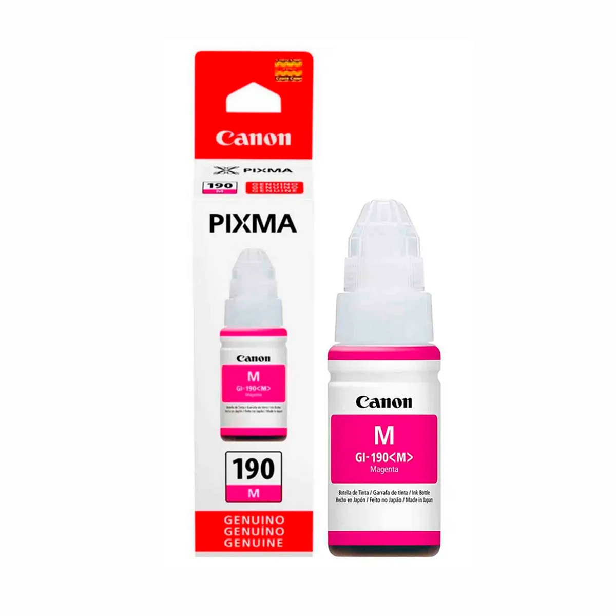 CANON - Tinta Canon GI190 Magenta Genuina G1100 G2100 G3100 4100
