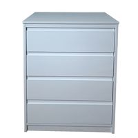 Cajonera Infantil Minimal 4 Cajones Blanca