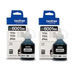 BROTHER - 2 Tintas Bt6001 Bk Genuinas T300 T500 T700 T800 T510w