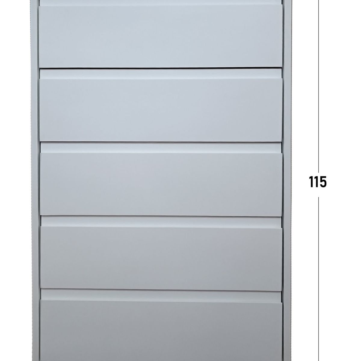 DECORACION CREATIVA - Cómoda Minimal  5 Cajones cajonera Blanca