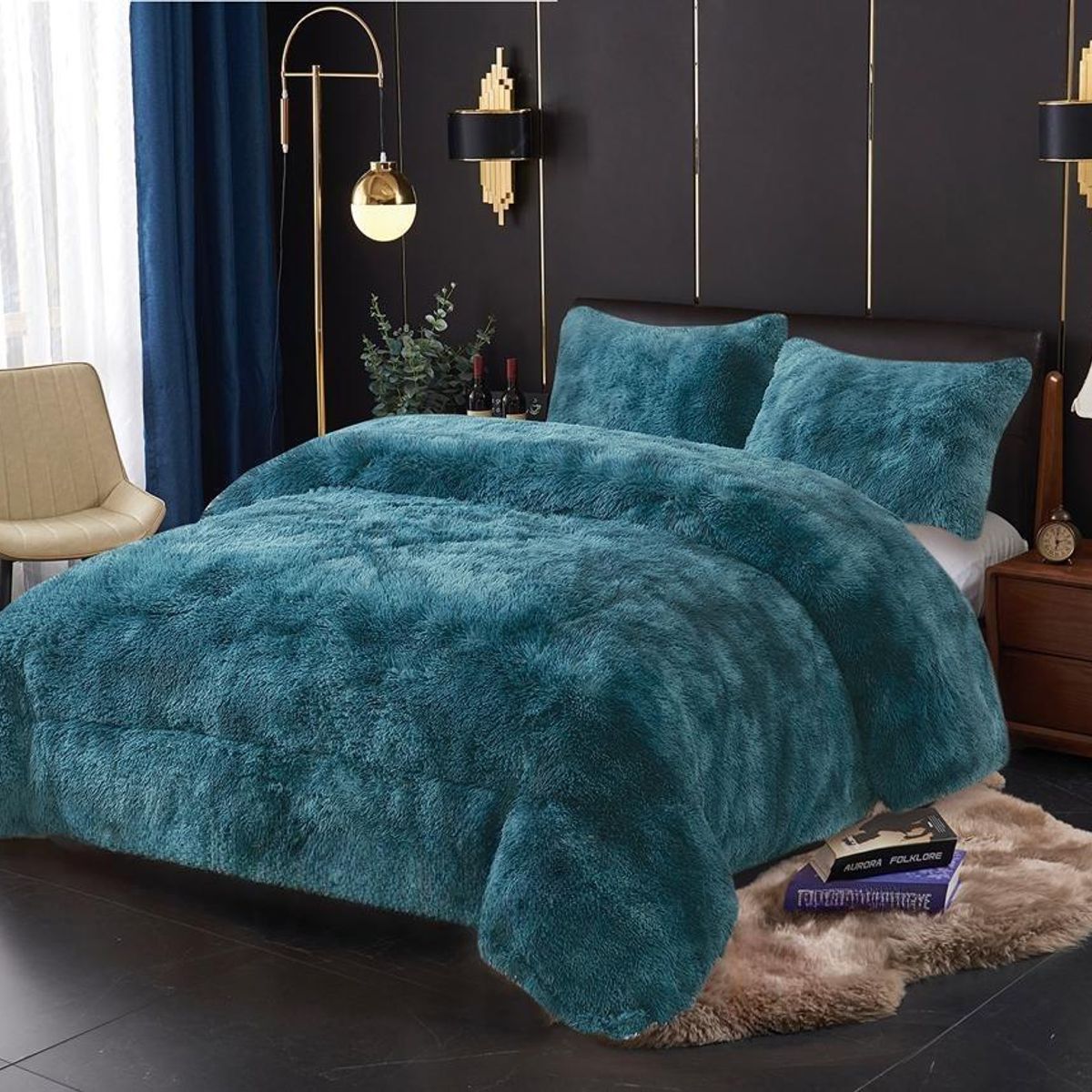 GENERICO - Cobertor Peludo con Chiporro 2 Plazas