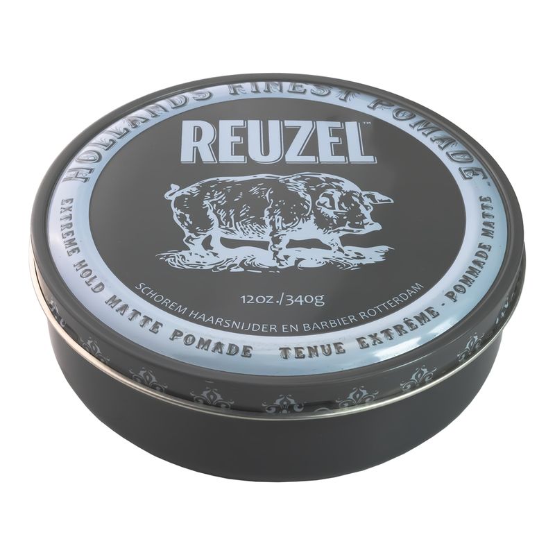 REUZEL - Pomada Para Peinar Reuzel Extreme Hold Matte 340g EXTRA GRANDE