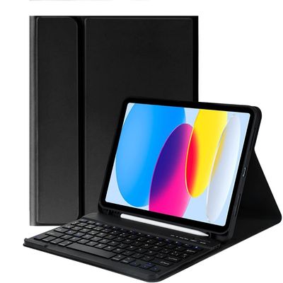 Imagen 2 del producto Funda Con Teclado Negro Para Samsung S9/S9 Fe 10.9 Español