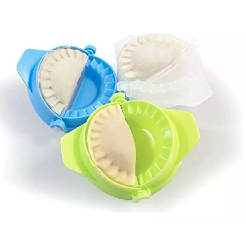 GENERICO - Set De 3 Moldes Para Hacer Empanadas Raviolies Colores Dif.