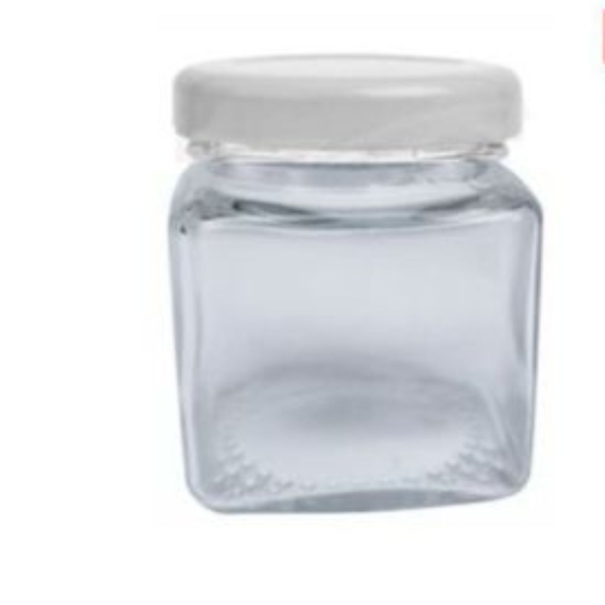 OEM - Set 4 Frascos Con Tapa Vidrio 80ml